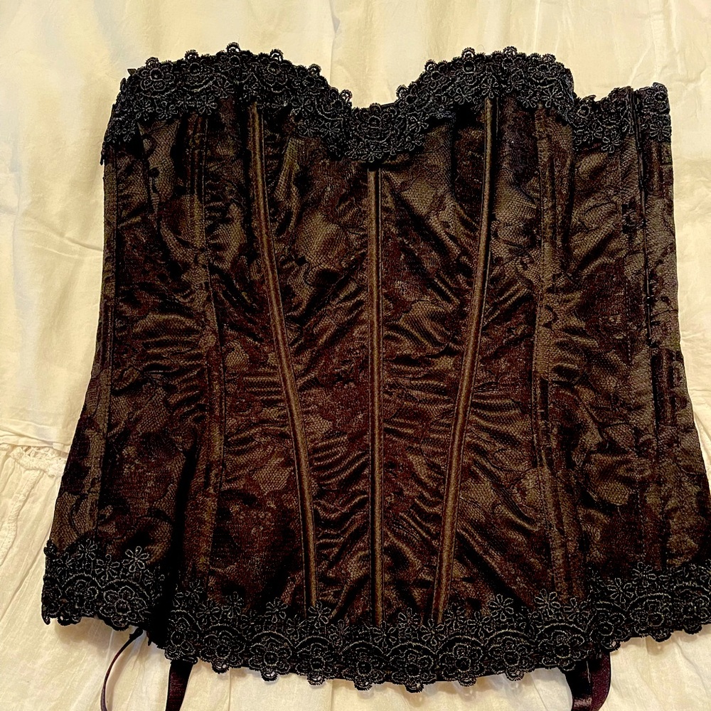 NWOT black corset.  Never worn
